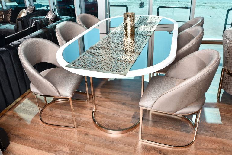 Homme Simply Icon Dinning Table +6 Chairs